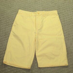 Class Club Youth Size 16 100% Cotton Long Preppy Chino Adjustable Waist Shorts